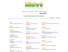 Tablet Screenshot of mishre.com
